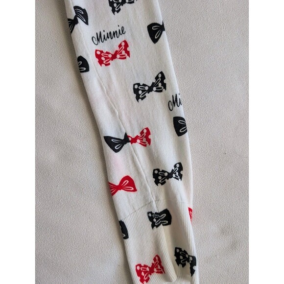 Disney Parks Womens Large Minnie Mouse Bows Button Cardigan Sweater Shirt Mickey - Picture 7 of 7